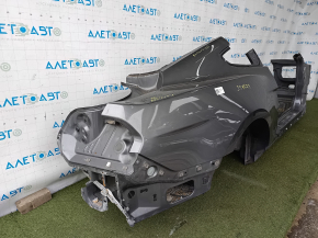 Quarter wing rear right Ford Mustang mk6 15-23 coupe, on the body, graphite