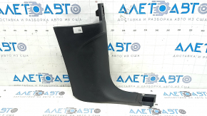Right lower front pillar trim for Audi Q8 19-25 black