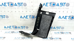Right lower front pillar trim for Audi Q8 19-25 black