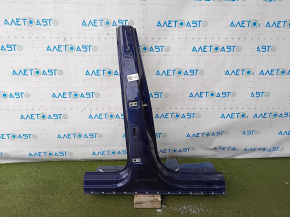 The central right body pillar of the VW Tiguan 18-24 on the body, bumpers