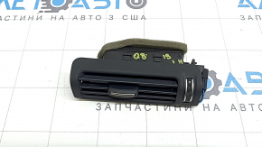 Left center pillar air duct deflector for Audi Q8 19-26, black, broken mount