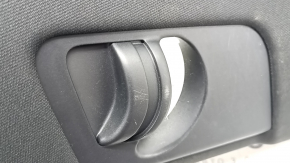 Right center pillar trim, belt, Audi Q8 19-23, black, under the deflector, worn
