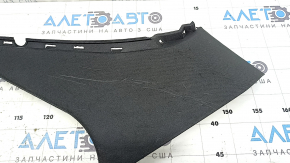 Upper right rear pillar trim for Audi Q8 19-26, rear, black, worn