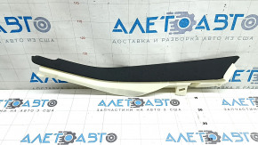Upper left rear pillar trim for Audi Q8 19-26 front, black