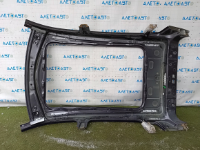Metal roof for a VW Tiguan 2009-2017, painted, with panoramic windows.