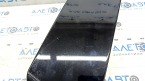 Right outer center pillar trim for Audi Q8 19-26, glossy black, scratches