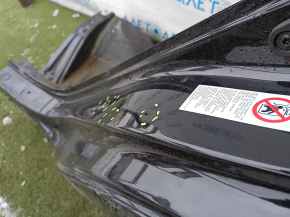 Quarter wing rear left Toyota Camry v50 12-14 usa black, on the body, pokes