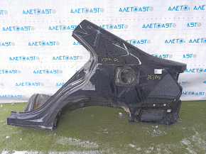 Quarter wing rear left Toyota Camry v50 12-14 usa black, on the body, pokes
