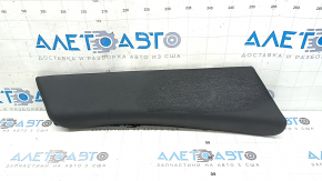 2nd row right side panel for Audi Q8 19-23, black leather, ANTHRAZIT