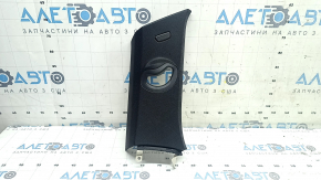 BMW X5 G05 19-23 black rear pillar trim, front left, with plug, worn