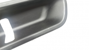 BMW X5 G05 19-26 black lower trunk lock trim, scratches