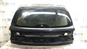 Bare trunk door with glass, upper part of BMW X5 G05 19-26 graphite C27, bumps, scratches on the glass