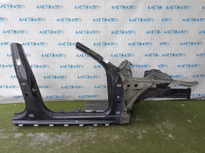 Front right quarter panel for Audi A6 C7 16-18 graphite, on the body