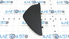 Audi Q8 19-25 right side dashboard trim, black, large