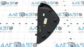 Audi Q8 19-25 right side dashboard trim, black, large