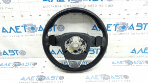 Audi Q8 19-26 black leather steering wheel, unheated, scratches