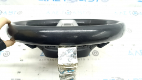 Audi Q8 19-26 black leather steering wheel, unheated, scratches