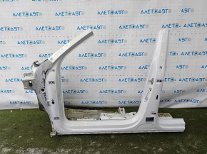Front left quarter panel of VW Tiguan 18-24, sawn off, with central pillar, without side member, white