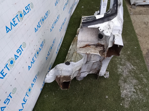Front left quarter panel of VW Tiguan 18-24, sawn off, with central pillar, without side member, white