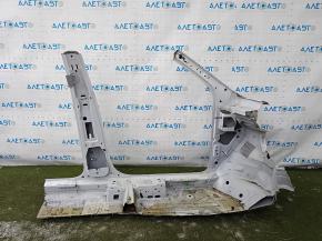 Front left quarter panel of VW Tiguan 18-24, sawn off, with central pillar, without side member, white