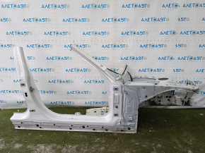 Front right quarter panel for BMW 3 F30 16-18, white