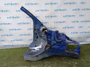 Front left quarter panel of a Porsche Macan 15-15 on the body, blue