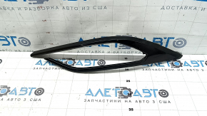 Right rear bumper molding for Audi Q8 19-23 chrome