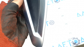 Front left fender vent trim BMW X5 G05 19-23 chrome, X-Line, sand
