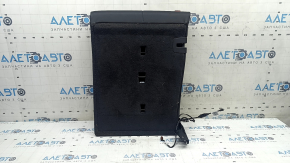 Rear seat backrest, 2nd row, right, BMW X5 G05 19-22, for 2 rows, black SCHWARZ leather, heated, scratches, dents