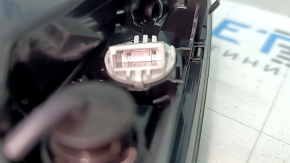 Front light for Audi Q8 19-26 with panoramic headlights, black