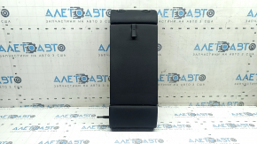 Rear seat backrest, 2nd row, center, BMW X5 G05 19-22, black leather, scratches