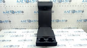 Rear seat backrest, 2nd row, center, BMW X5 G05 19-22, black leather, scratches