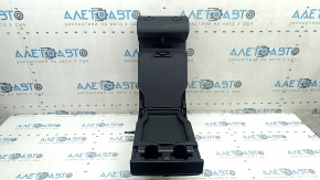 Rear seat backrest, 2nd row, center, BMW X5 G05 19-22, black leather, scratches