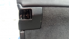 Rear seat backrest, 2nd row, center, BMW X5 G05 19-22, black leather, scratches