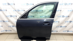 Front left door assembly BMW X5 G05 19-26 keyless, white A96, butt