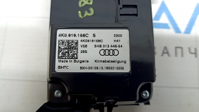Audi Q8 19-26 rear climate control touchscreen with heated seats, scratches
