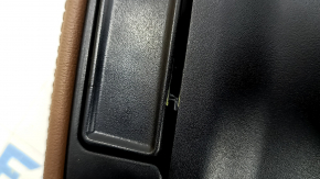 Audi Q8 19-26 armrest, brown leather, broken button