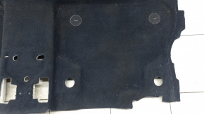 Rear floor covering for BMW X5 G05 19-23, black, dry-cleanable