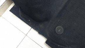 Rear floor covering for BMW X5 G05 19-23, black, dry-cleanable