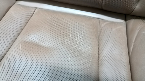 Driver's seat for Audi Q8 19-23 with airbag, with headrest, electric, heated and ventilated, with lumbar support, brown leather, scratches, dented