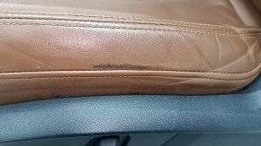 Driver's seat for Audi Q8 19-23 with airbag, with headrest, electric, heated and ventilated, with lumbar support, brown leather, scratches, dented