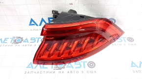 Audi Q8 right outer fender light scratches 19-22