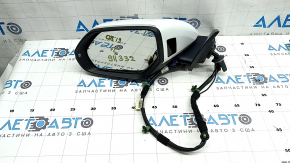 Left side mirror assembly for Audi Q8 19-26 with turn signal, heating, auto-dimming, BSM, camera
