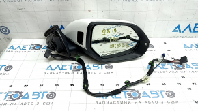 Right side mirror assembly for Audi Q8 19-26 with turn signal, heating, auto-dimming, BSM, camera