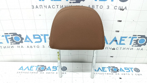 Rear left headrest, 2nd row, Audi Q8 19-26, brown leather
