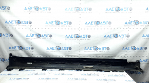 Left side sill for BMW X5 G05 19-23 with lighting and molding, X-Line, texture, scratches, scuffs, chips