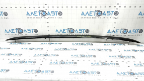 Right longitudinal roof rail for Audi Q8 19-26, chrome, in black film, scratched