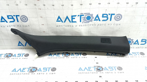 Audi Q8 19-22 black front pillar trim, upper right, under the speaker