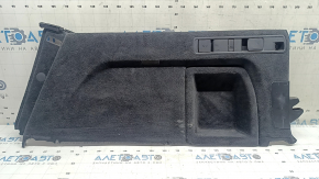 BMW X5 G05 19-23 black rear right arch trim, complete, with cover, with seat folding handle, with lock trim, scratch, needs cleaning