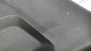 The lower trim of the Audi Q8 19-26 black trunk door without a curtain on the glass, scratches